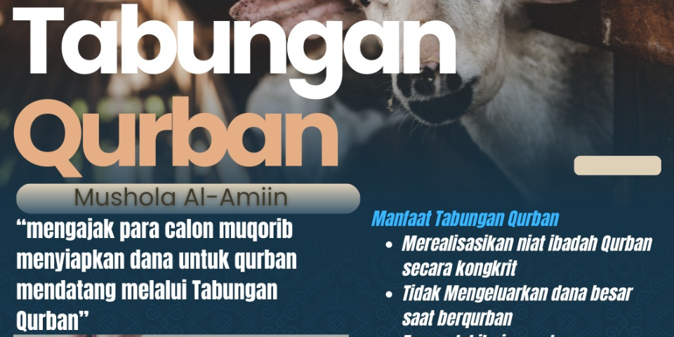 Tabungan Qurban Musholla Al - Amiin 1446 H